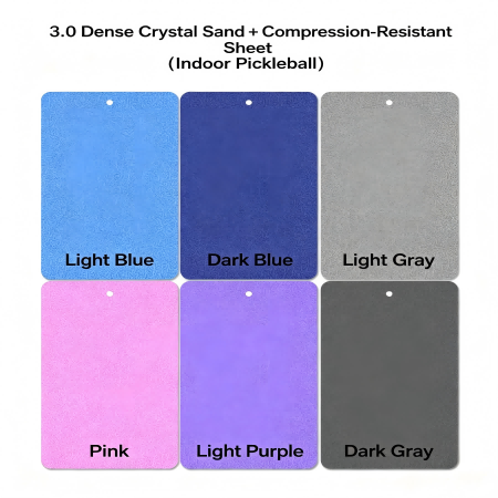 3mm Crystal Sand Padel Court Flooring | Indoor Anti-compression PVC Sports Floor Mat